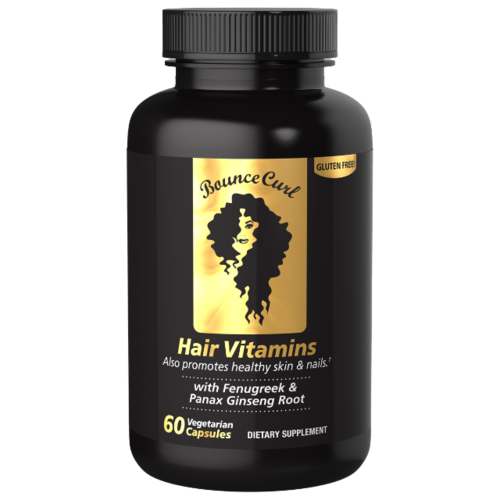 Bounce Curl Hair vitamins with Fenugreek & Panax Ginseng Root (en) Cod ...